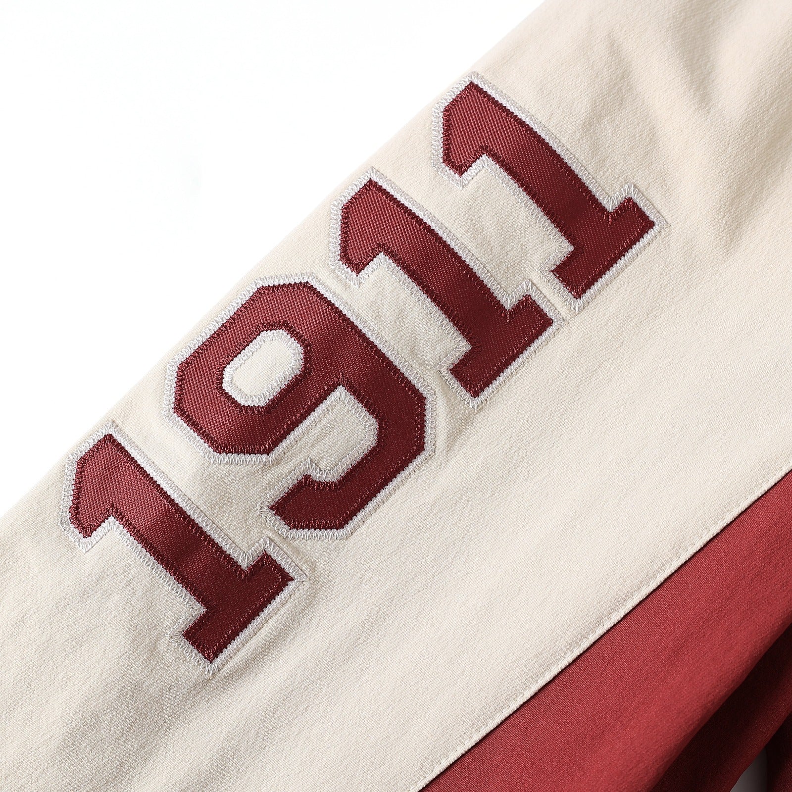 Kappa Crimson Full Zip Windbreaker Tech Jacket