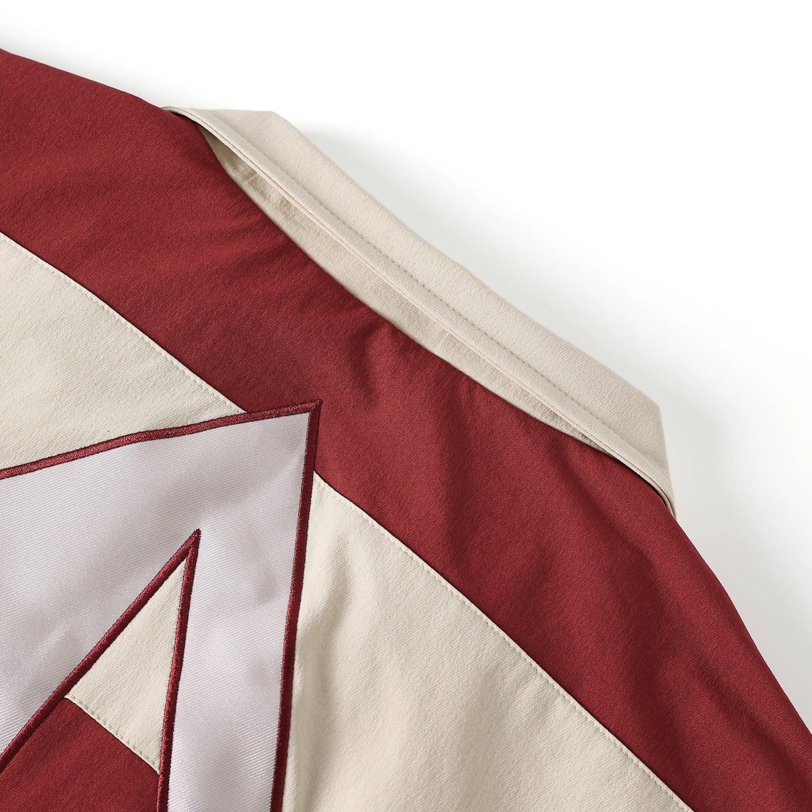 Kappa Crimson Full Zip Windbreaker Tech Jacket