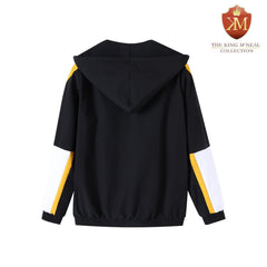 Alpha Black Windbreaker Tech Pullover