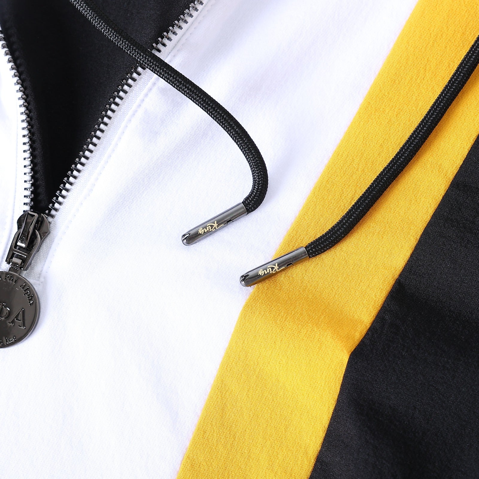 Alpha Black Windbreaker Tech Pullover