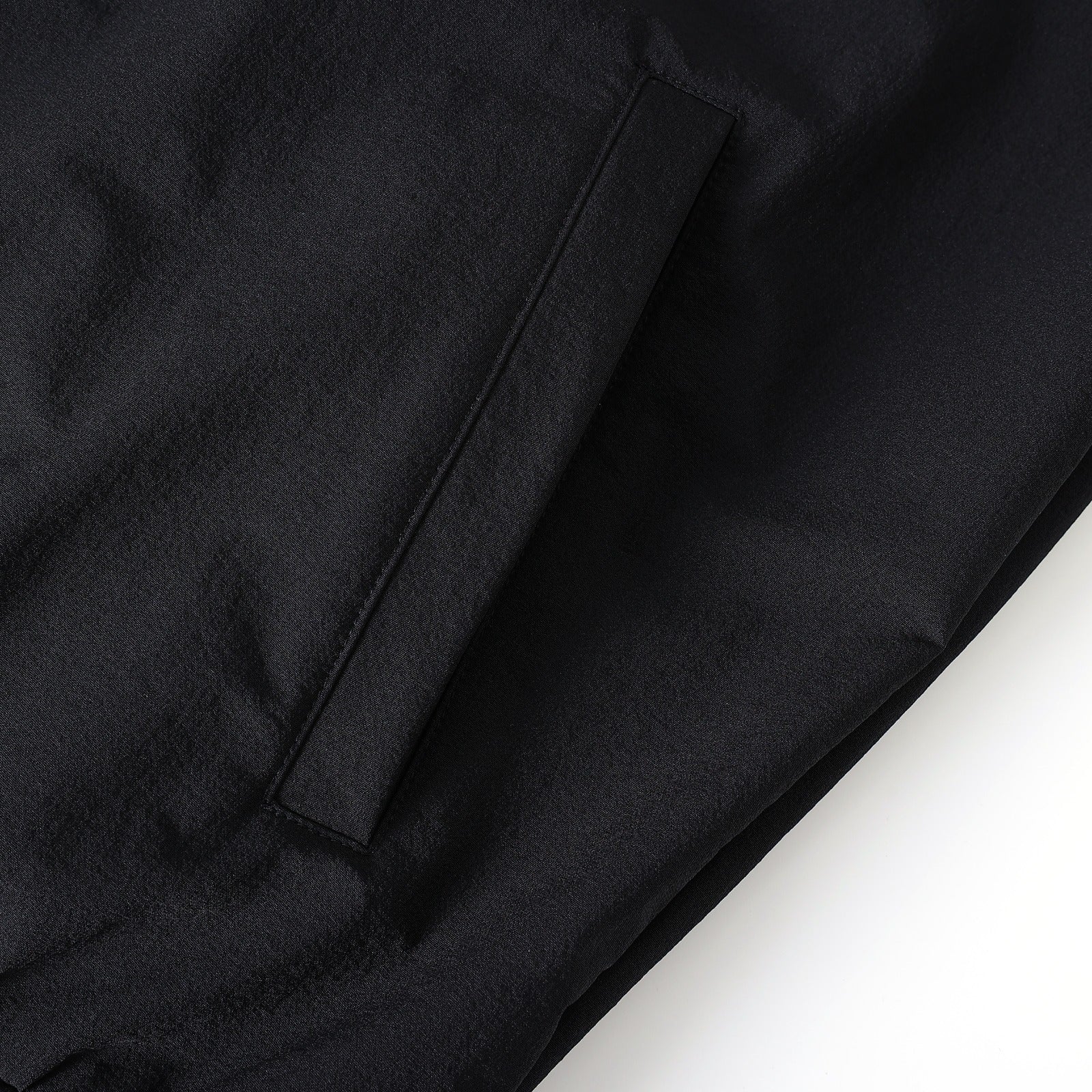 Alpha Black Windbreaker Tech Pullover