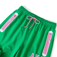 AKA Green Windbreaker Tech Pants (Unisex)