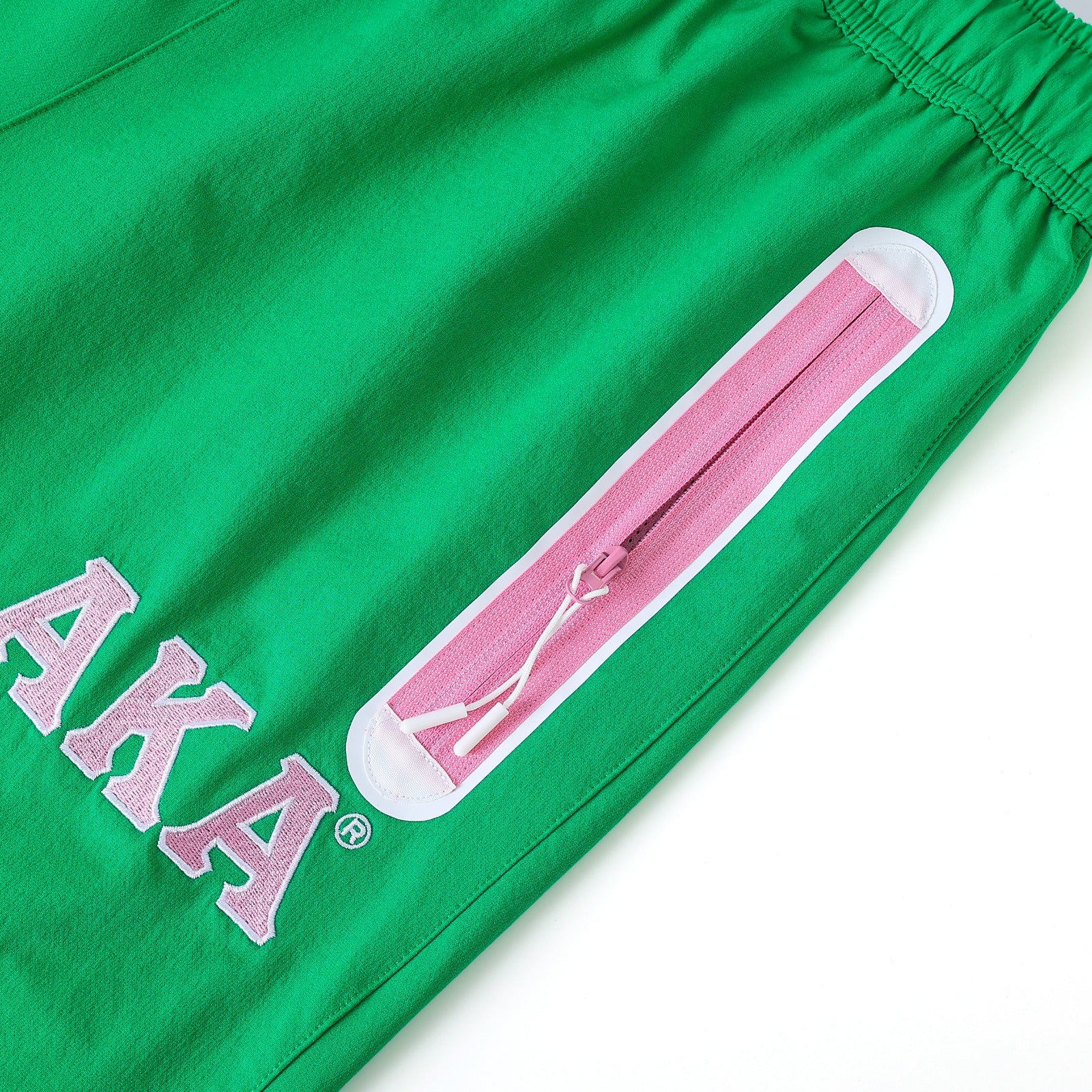 AKA Green Windbreaker Tech Pants (Unisex)
