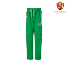 AKA Green Windbreaker Tech Pants (Unisex)