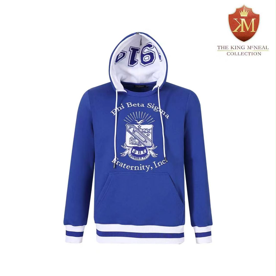 Sigma Blue Prep Hoodie