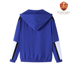 PBS Blue Windbreaker Tech Pullover