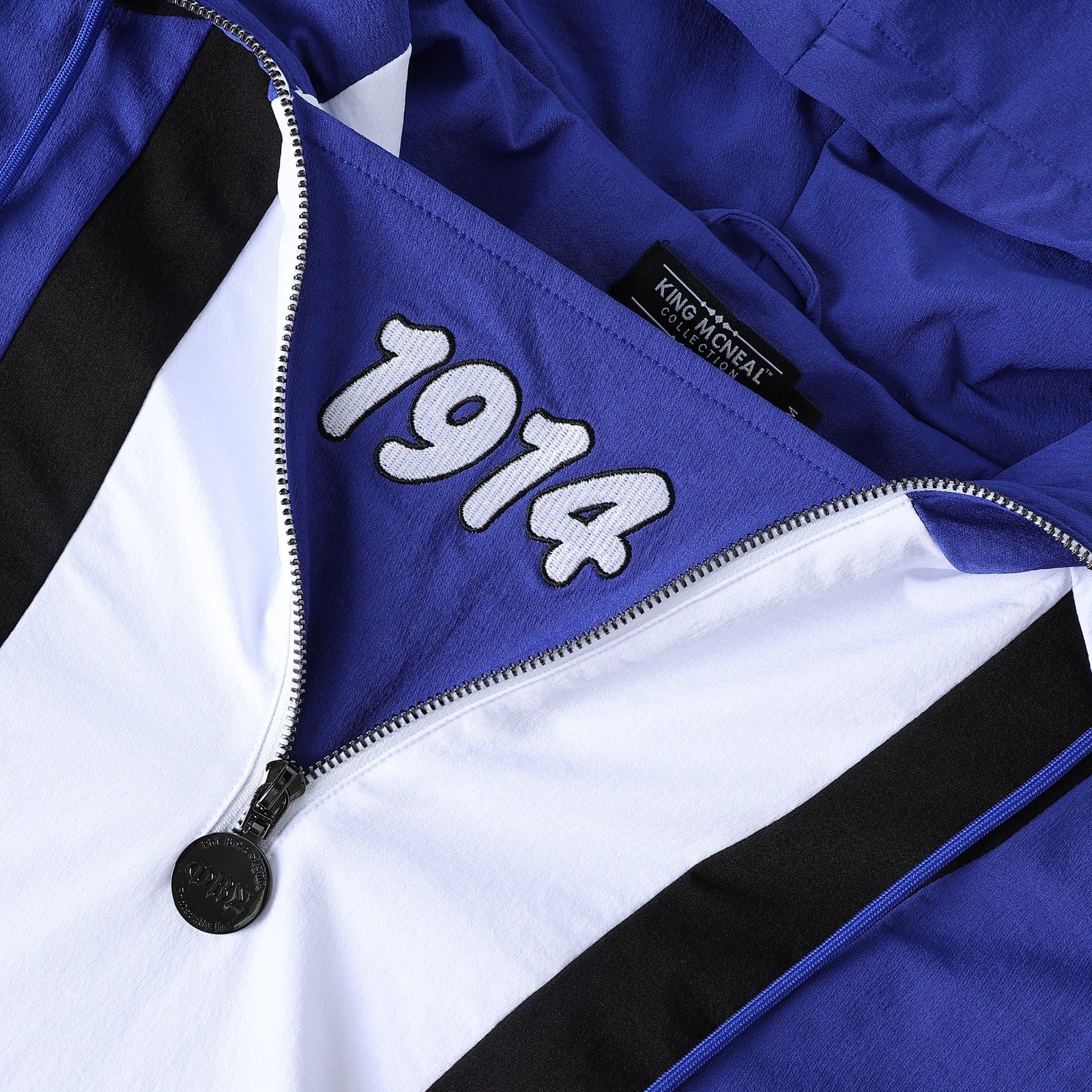 PBS Blue Windbreaker Tech Pullover