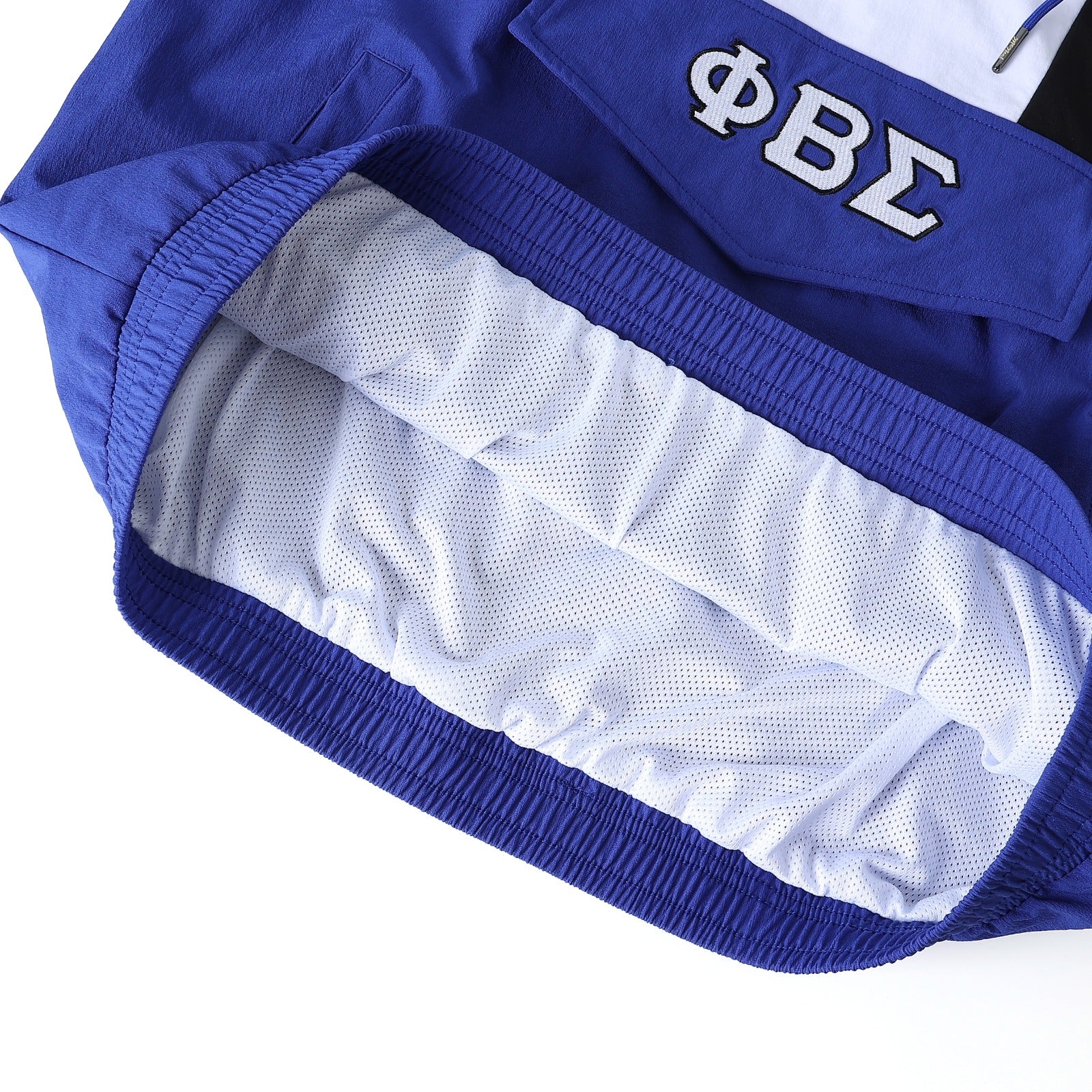 PBS Blue Windbreaker Tech Pullover