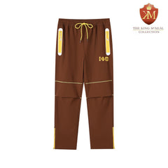 Iota Brown Windbreaker Tech Pants