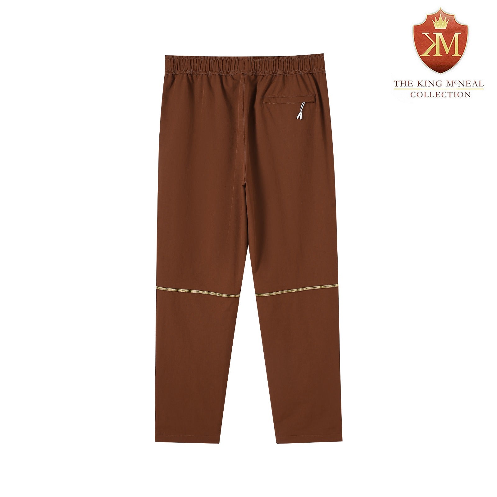 Iota Brown Windbreaker Tech Pants
