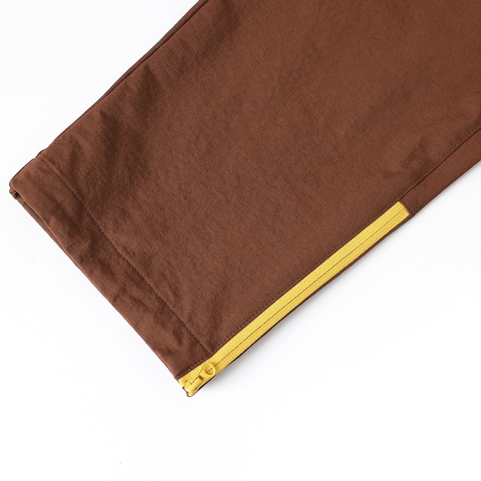 Iota Brown Windbreaker Tech Pants