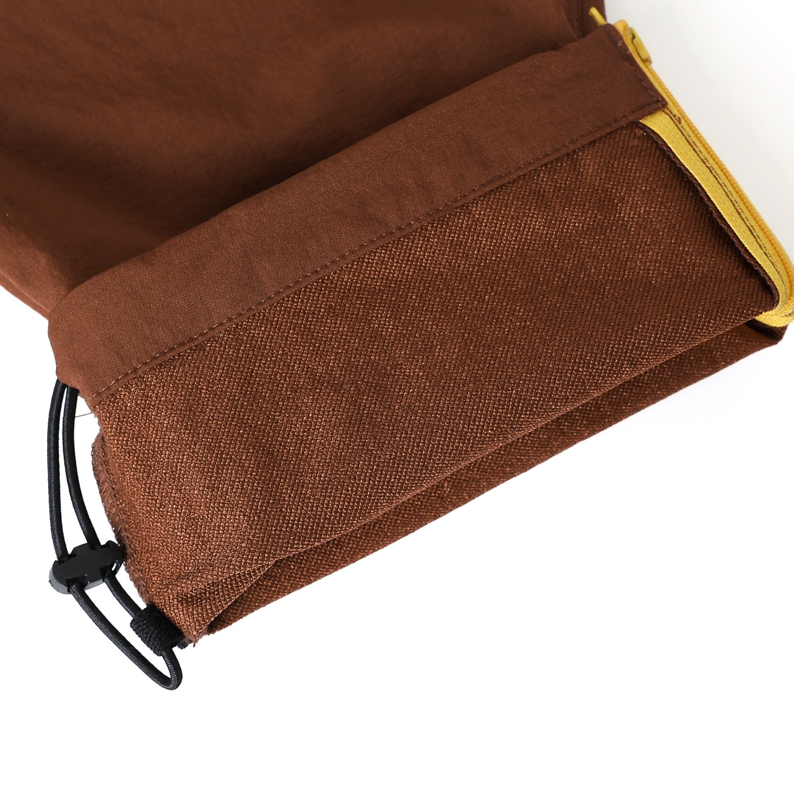 Iota Brown Windbreaker Tech Pants