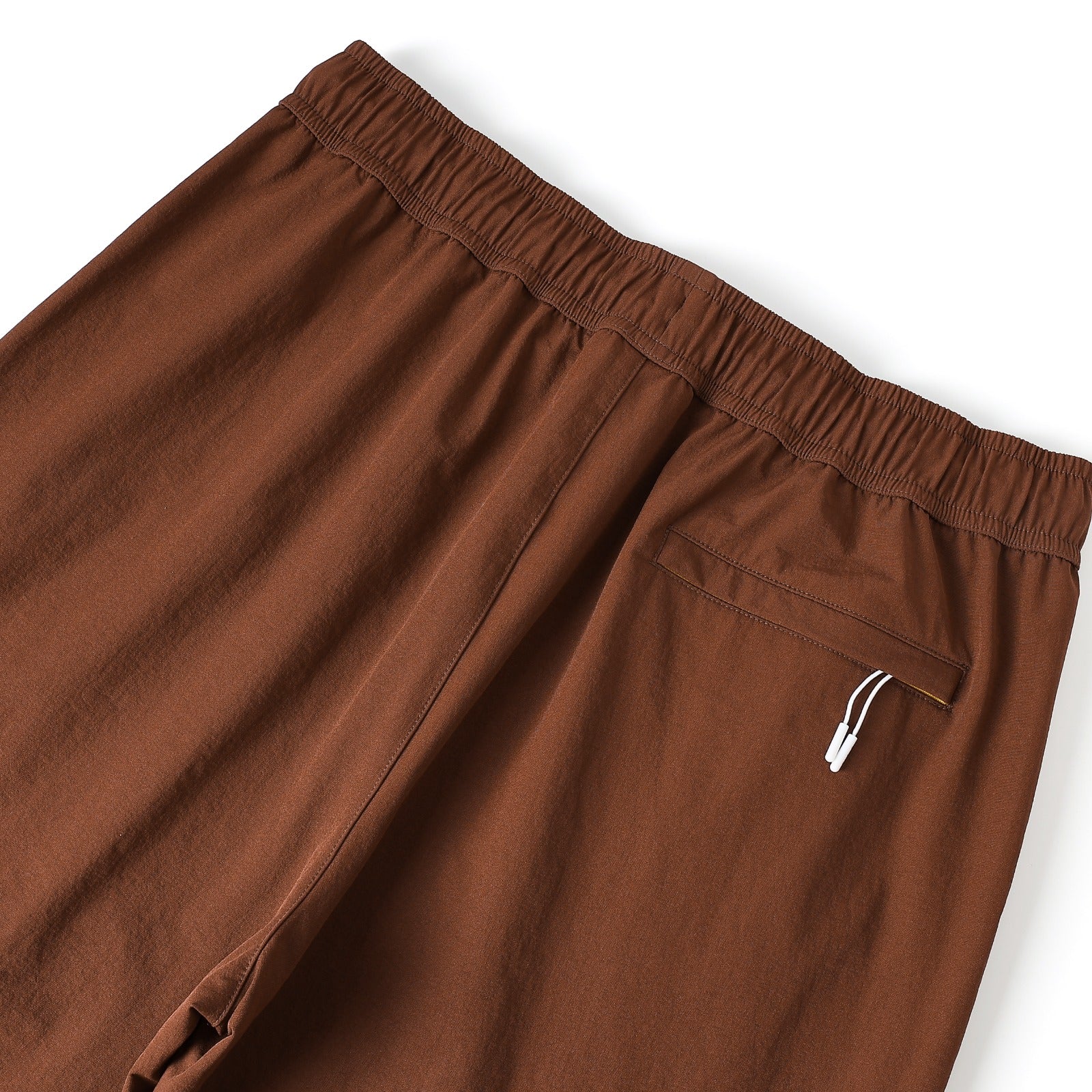 Iota Brown Windbreaker Tech Pants