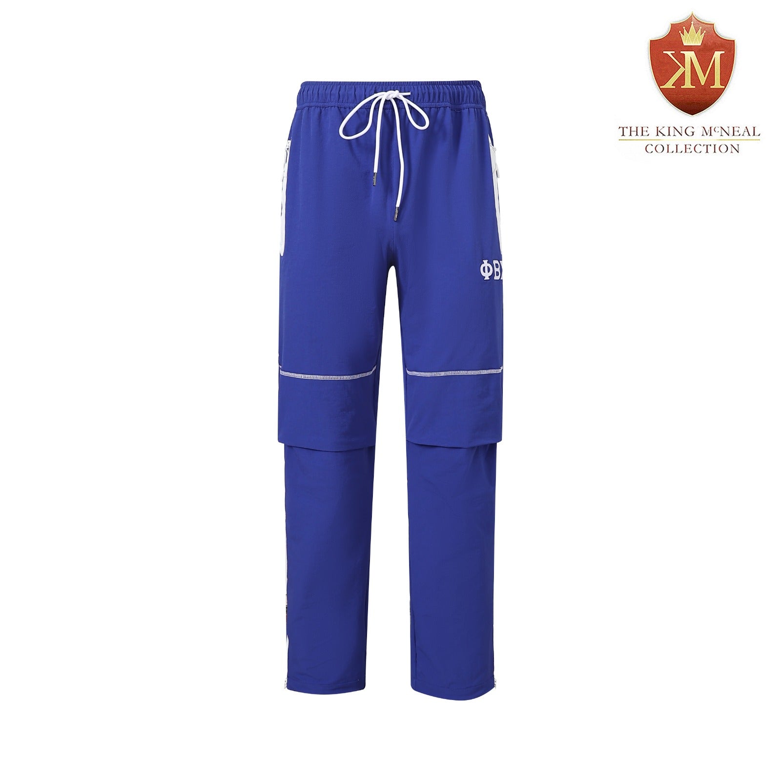 PBS Blue Windbreaker Tech Pants