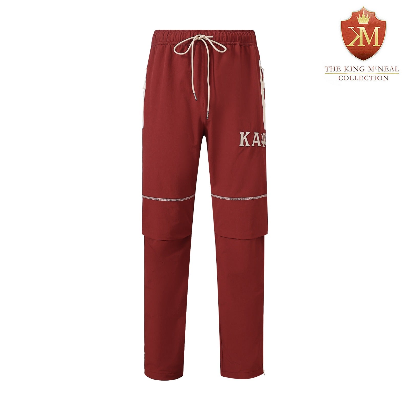 Kappa Crimson Windbreaker Tech Pants