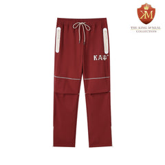 Kappa Crimson Windbreaker Tech Pants