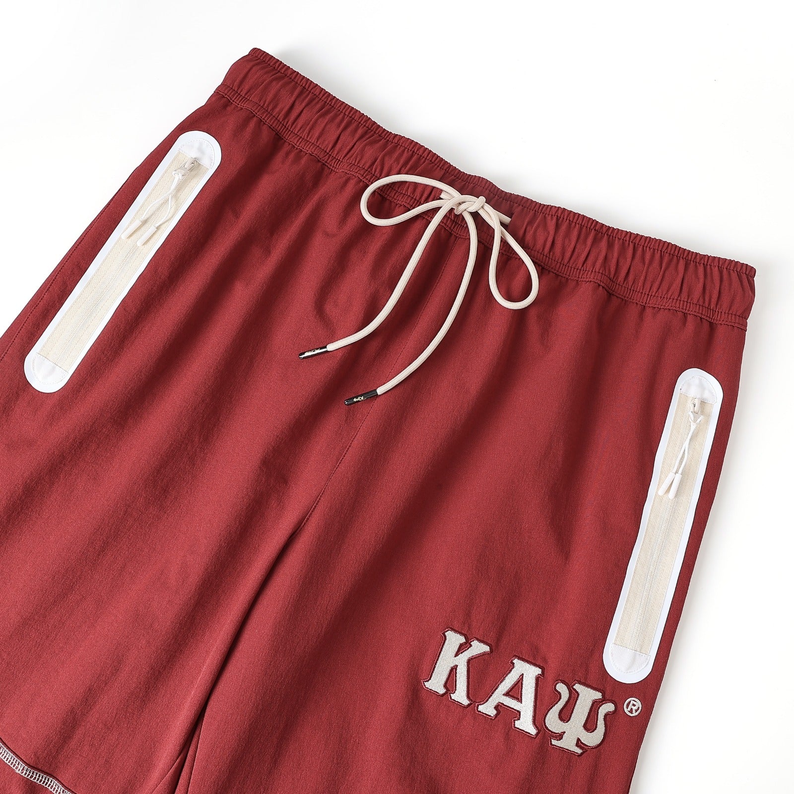 Kappa Crimson Windbreaker Tech Pants