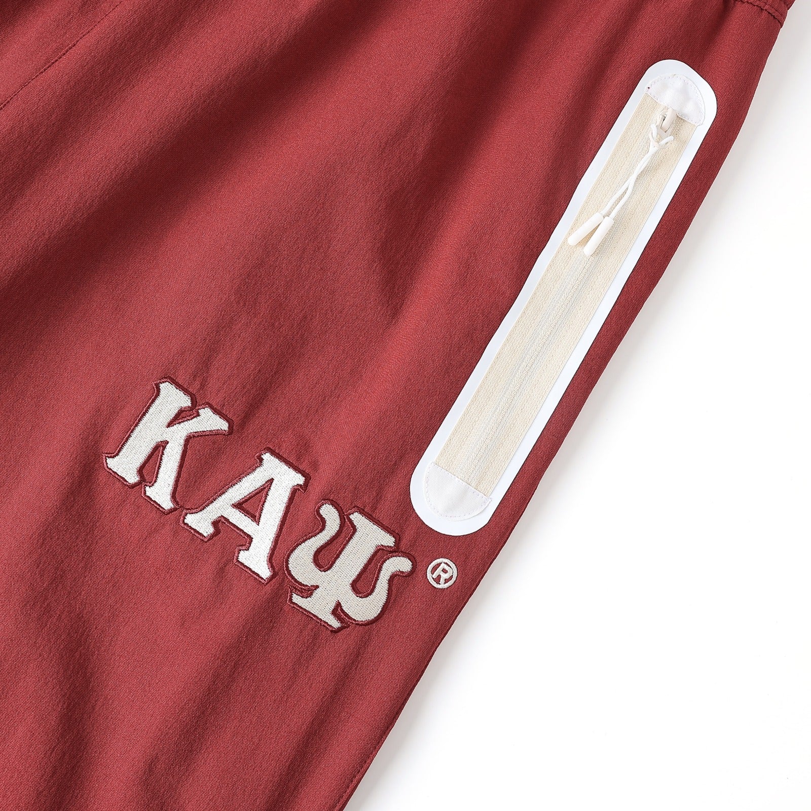 Kappa Crimson Windbreaker Tech Pants