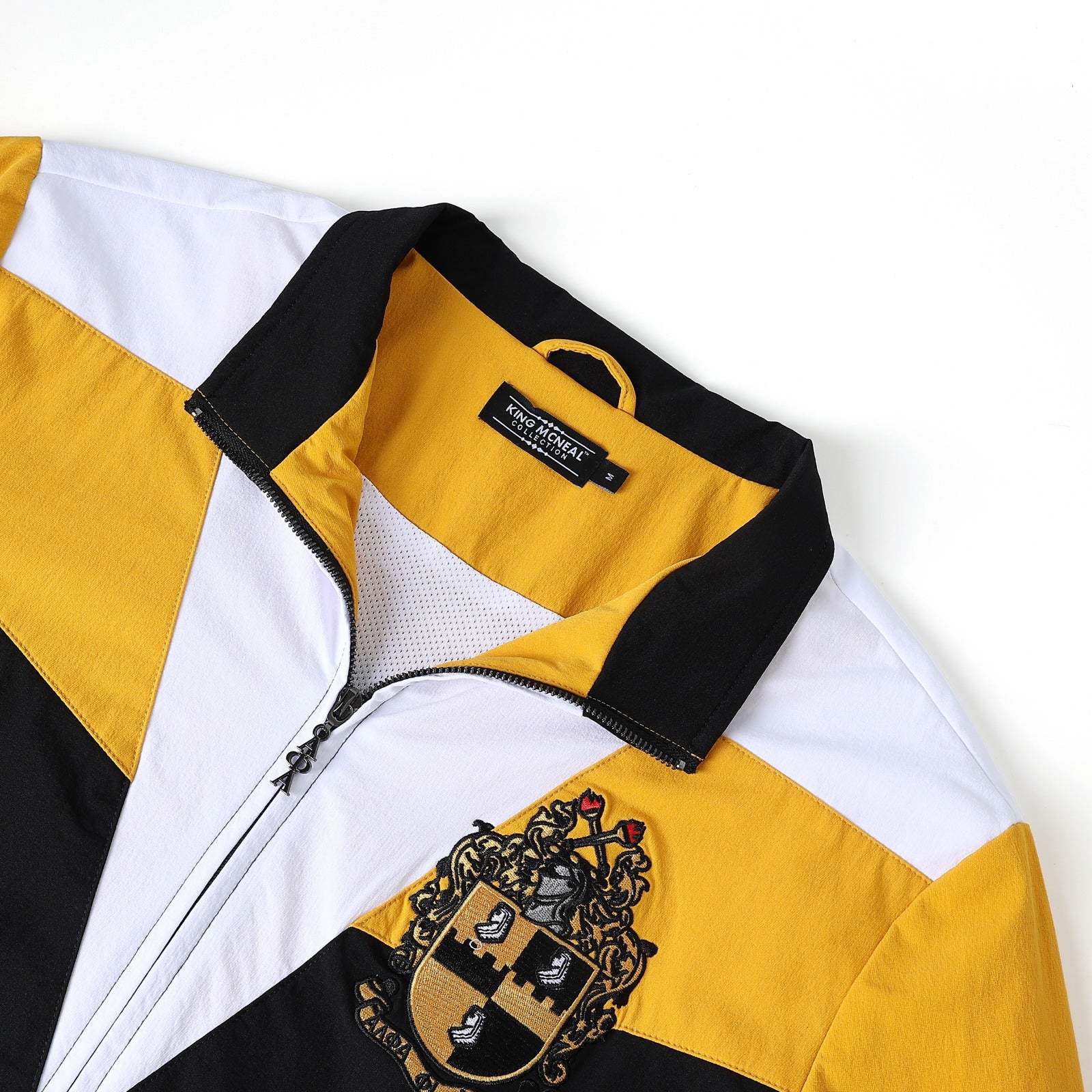 Alpha Phi Alpha Black Windbreaker Full Zip