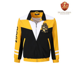 Alpha Phi Alpha Black Windbreaker Full Zip