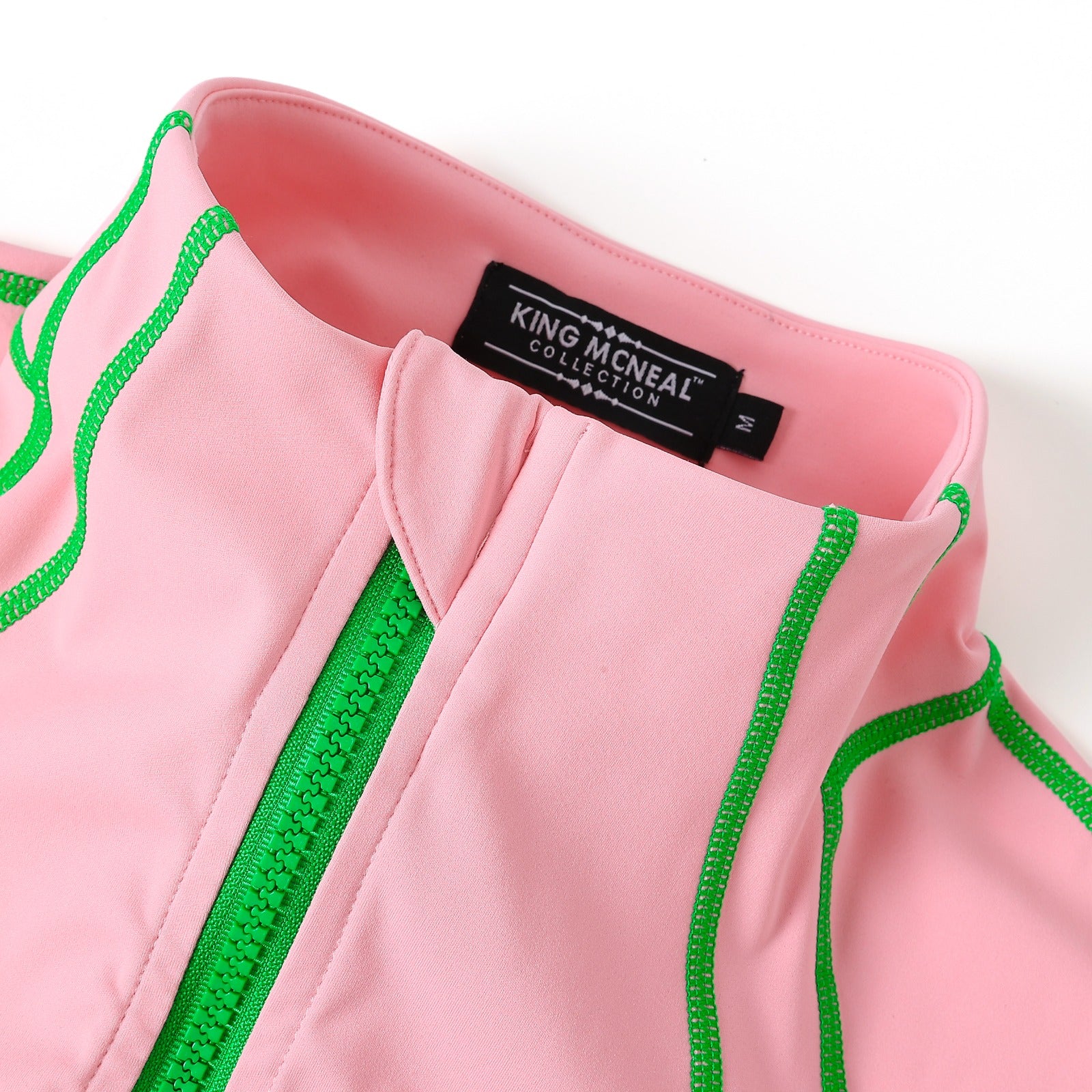 AKA Pink Full Zip Yoga Jacket