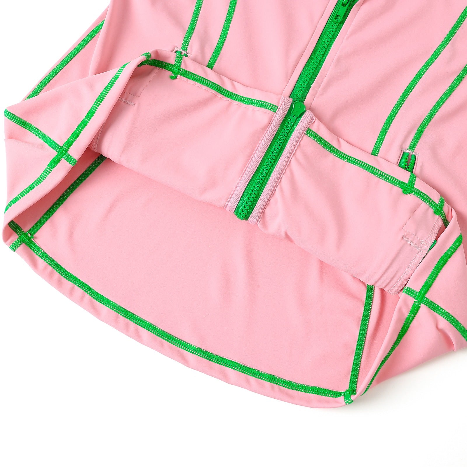 AKA Pink Full Zip Yoga Jacket
