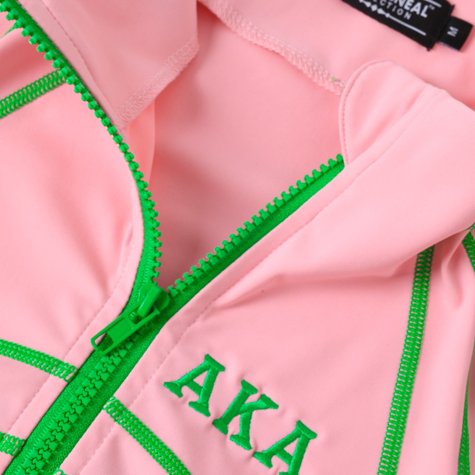 AKA Pink Full Zip Yoga Jacket