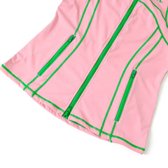 AKA Pink Full Zip Yoga Jacket