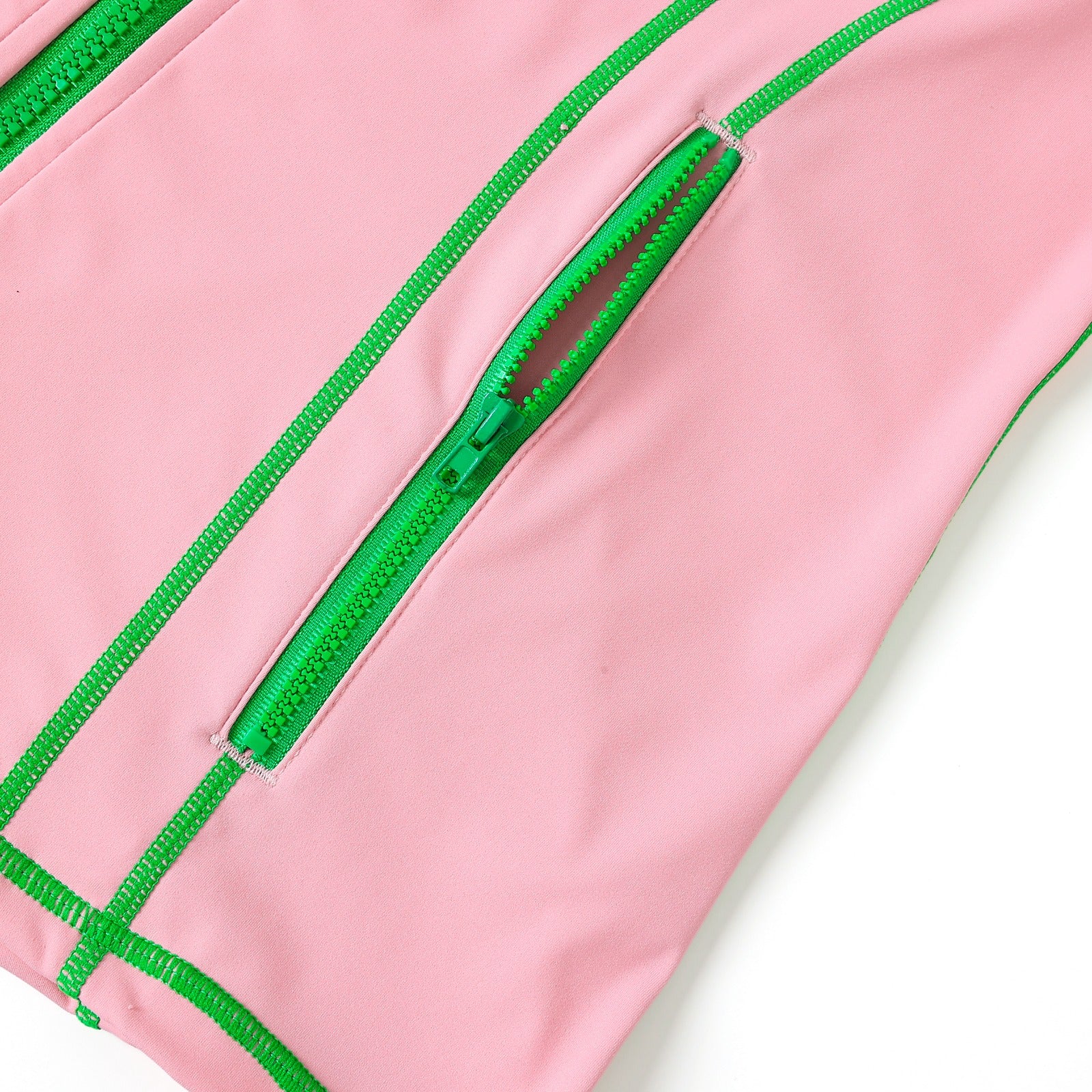AKA Pink Full Zip Yoga Jacket