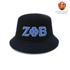 Zeta Phi Beta Black Bucket Hat