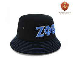 Zeta Phi Beta Black Bucket Hat