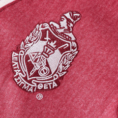 Delta Crimson Denim Cardigan Unisex Fit