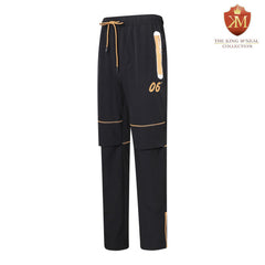 Alpha Black Windbreaker Tech Pants