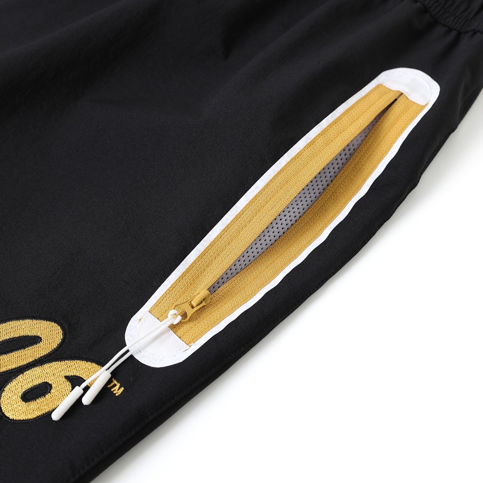 Alpha Black Windbreaker Tech Pants