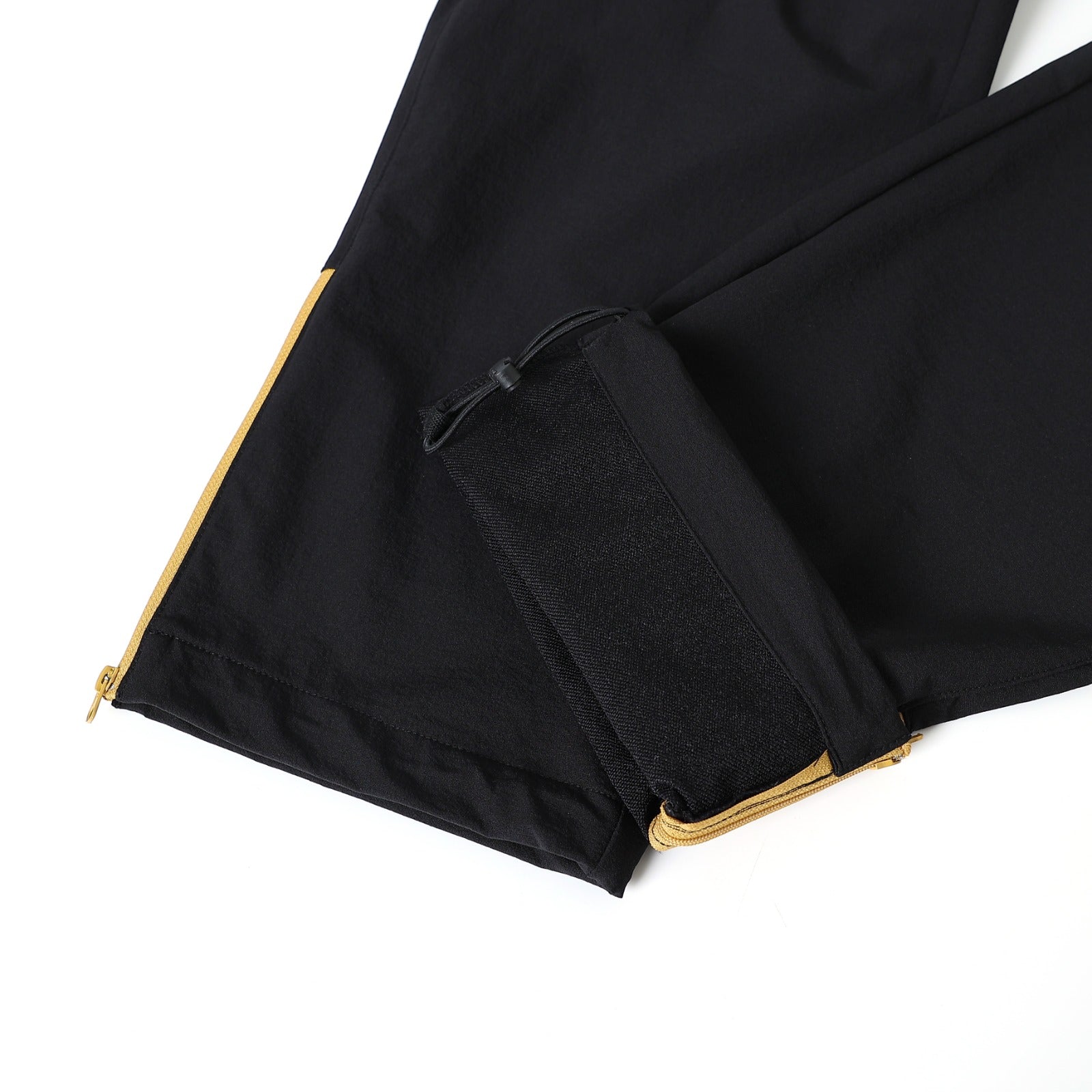 Alpha Black Windbreaker Tech Pants