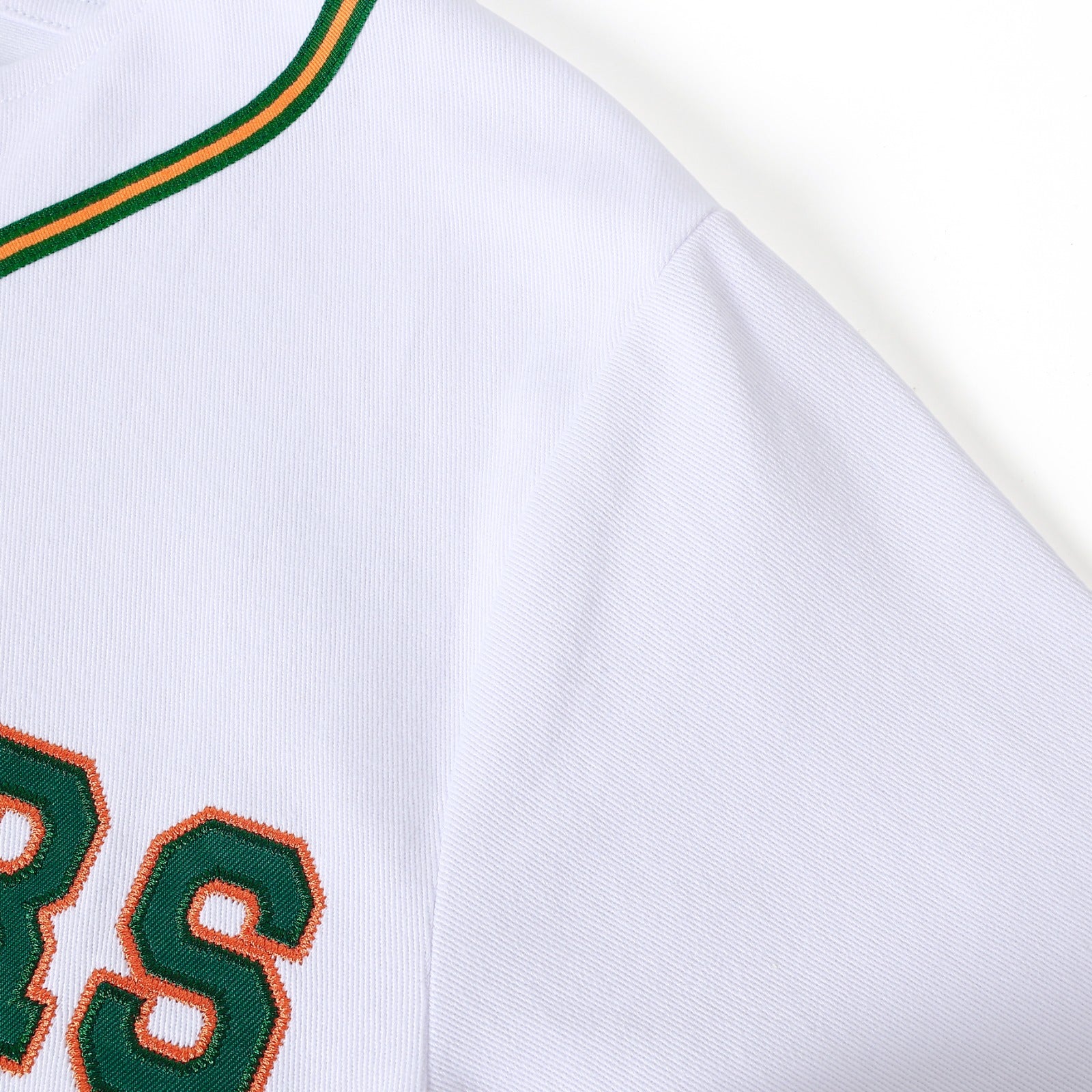 FAMU Rattlers White Button Up Baseball Jersey (Unisex)