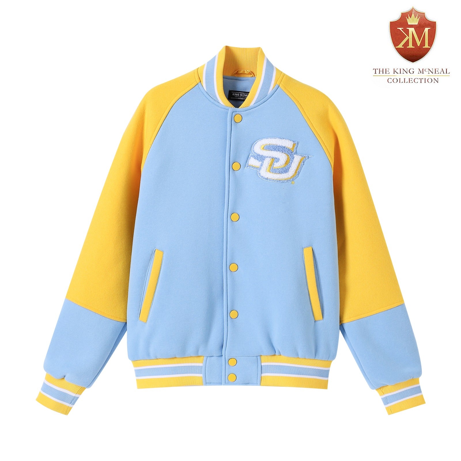 Southern University Light Blue Fleece Jacket (Unisex)