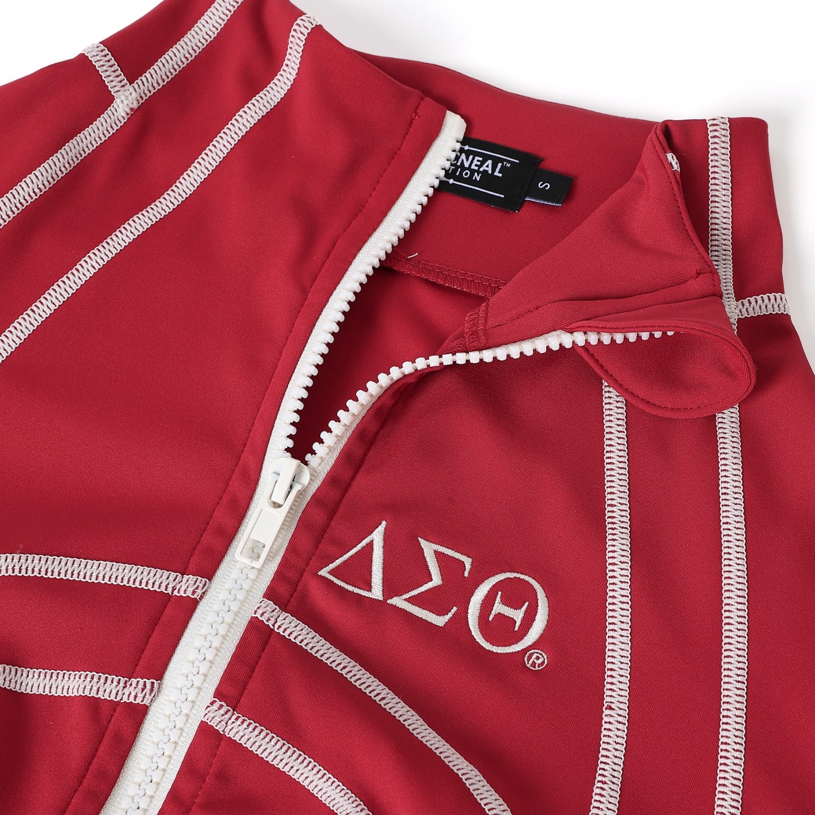 Delta Crimson Full Zip Yoga Jacket