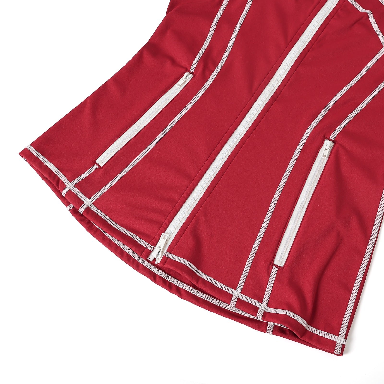 Delta Crimson Full Zip Yoga Jacket