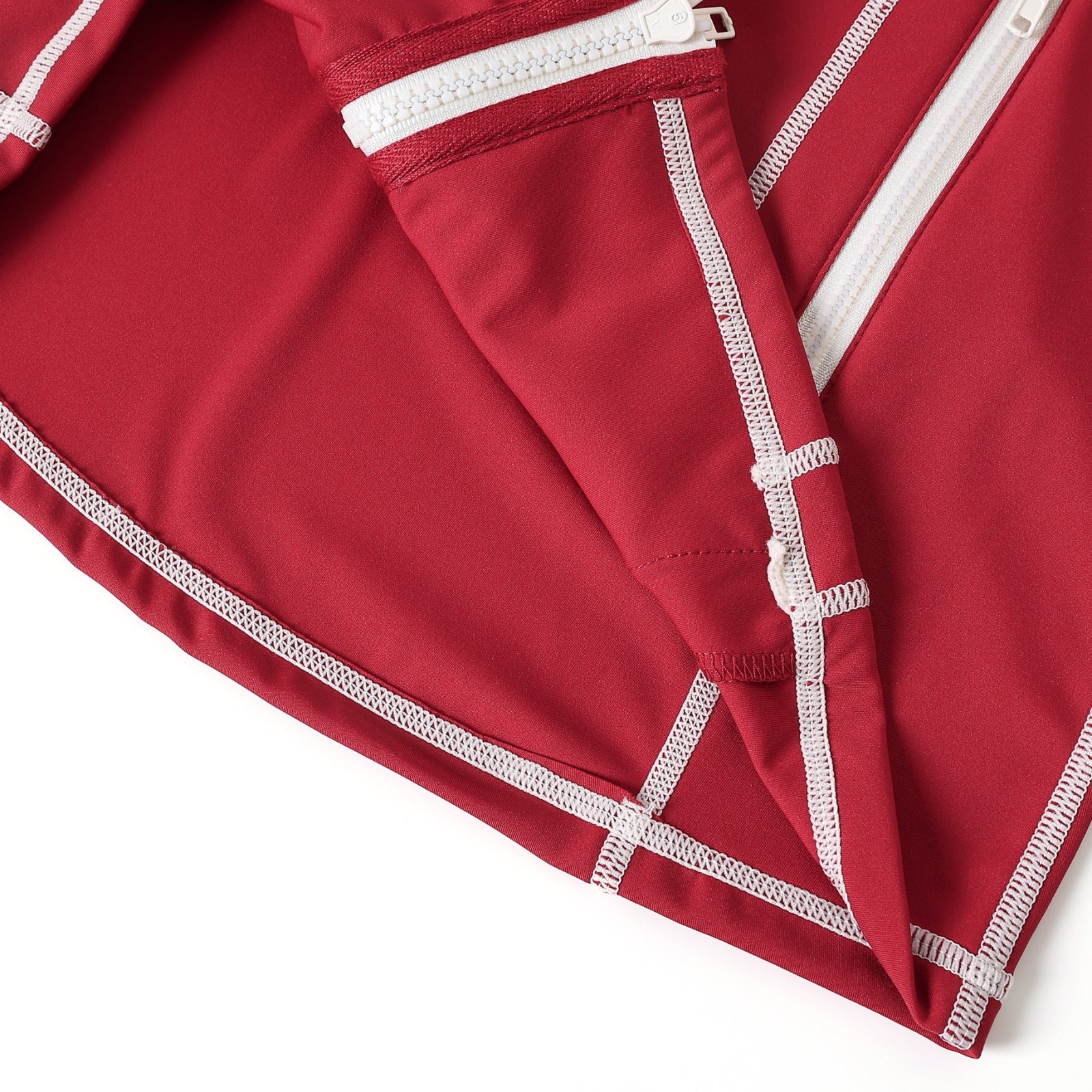Delta Crimson Full Zip Yoga Jacket