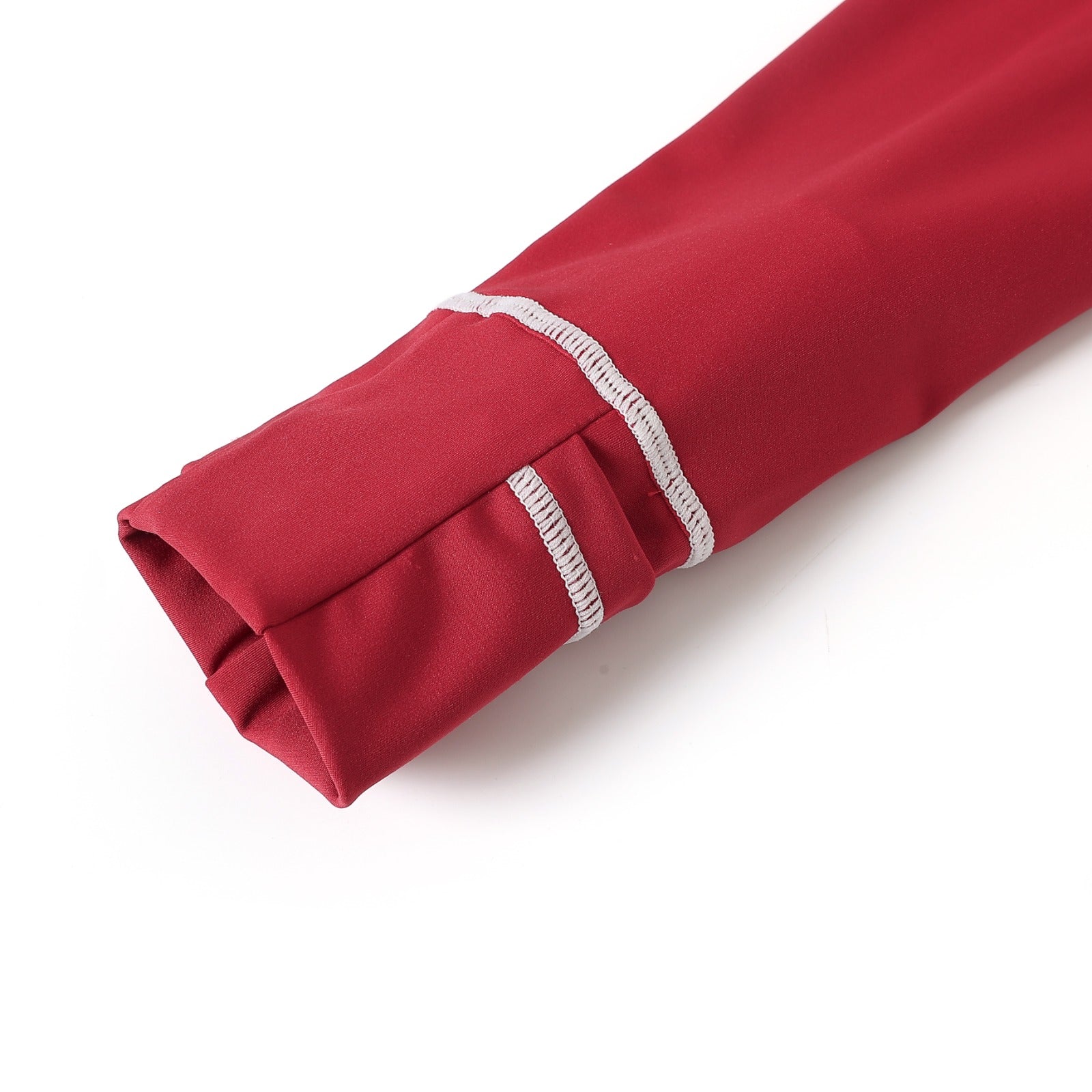 Delta Crimson Full Zip Yoga Jacket