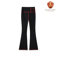 Delta Black Yoga Pants