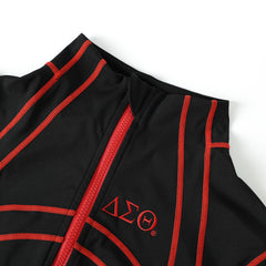 Delta Black Full Zip Yoga Jacket