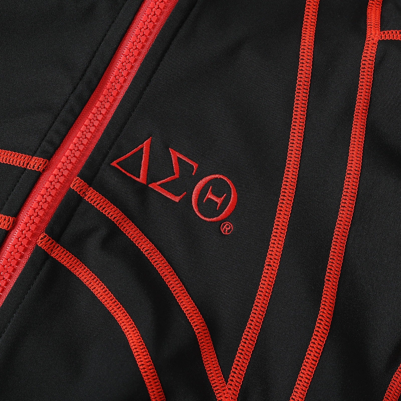 Delta Black Full Zip Yoga Jacket