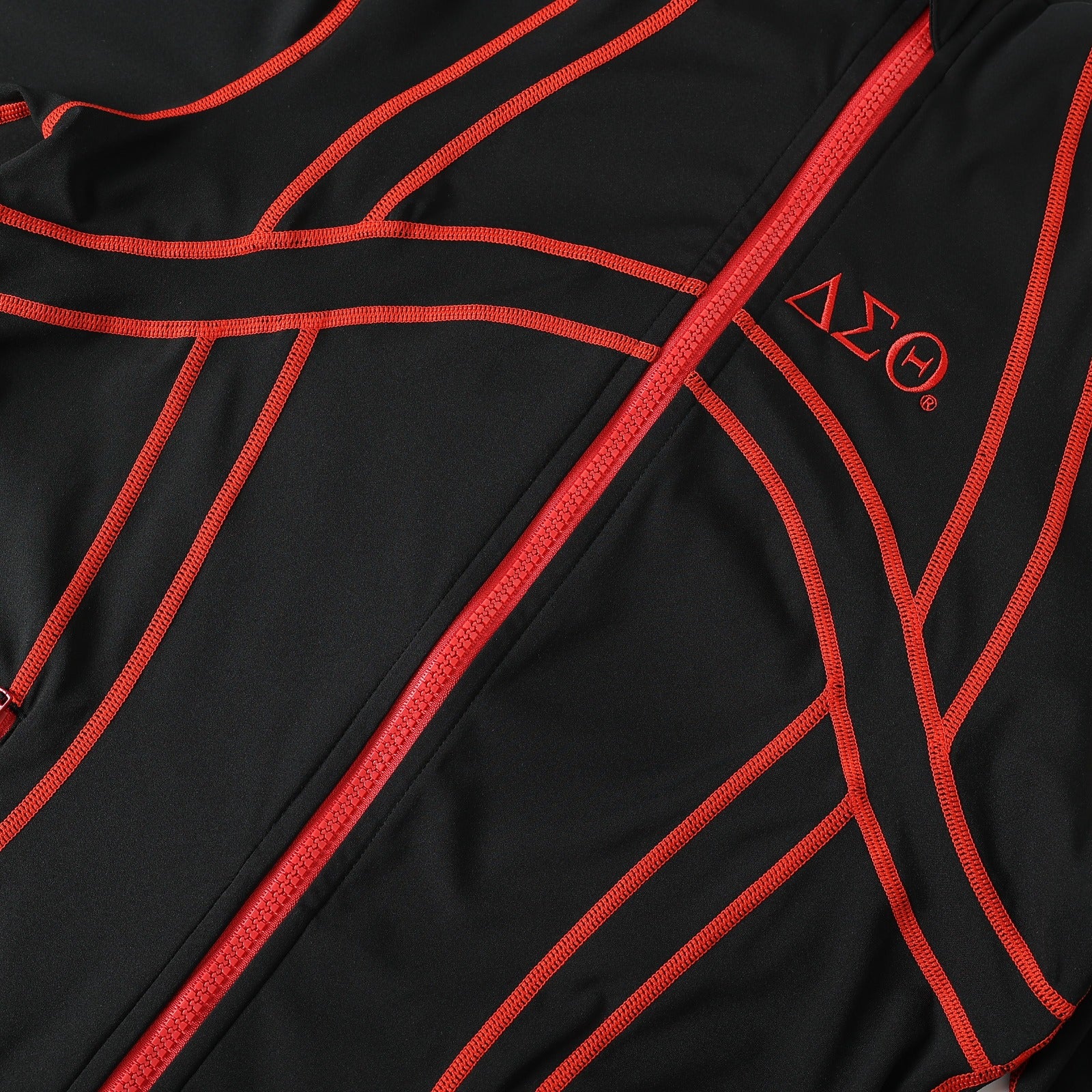 Delta Black Full Zip Yoga Jacket