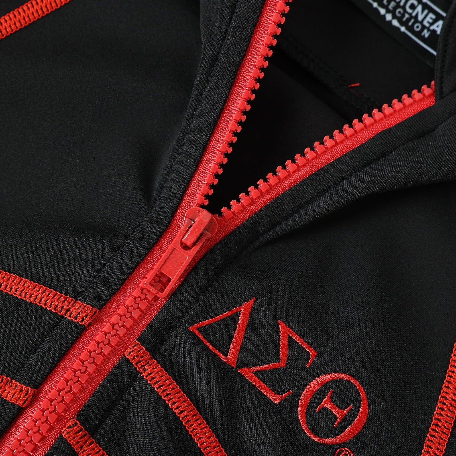 Delta Black Full Zip Yoga Jacket