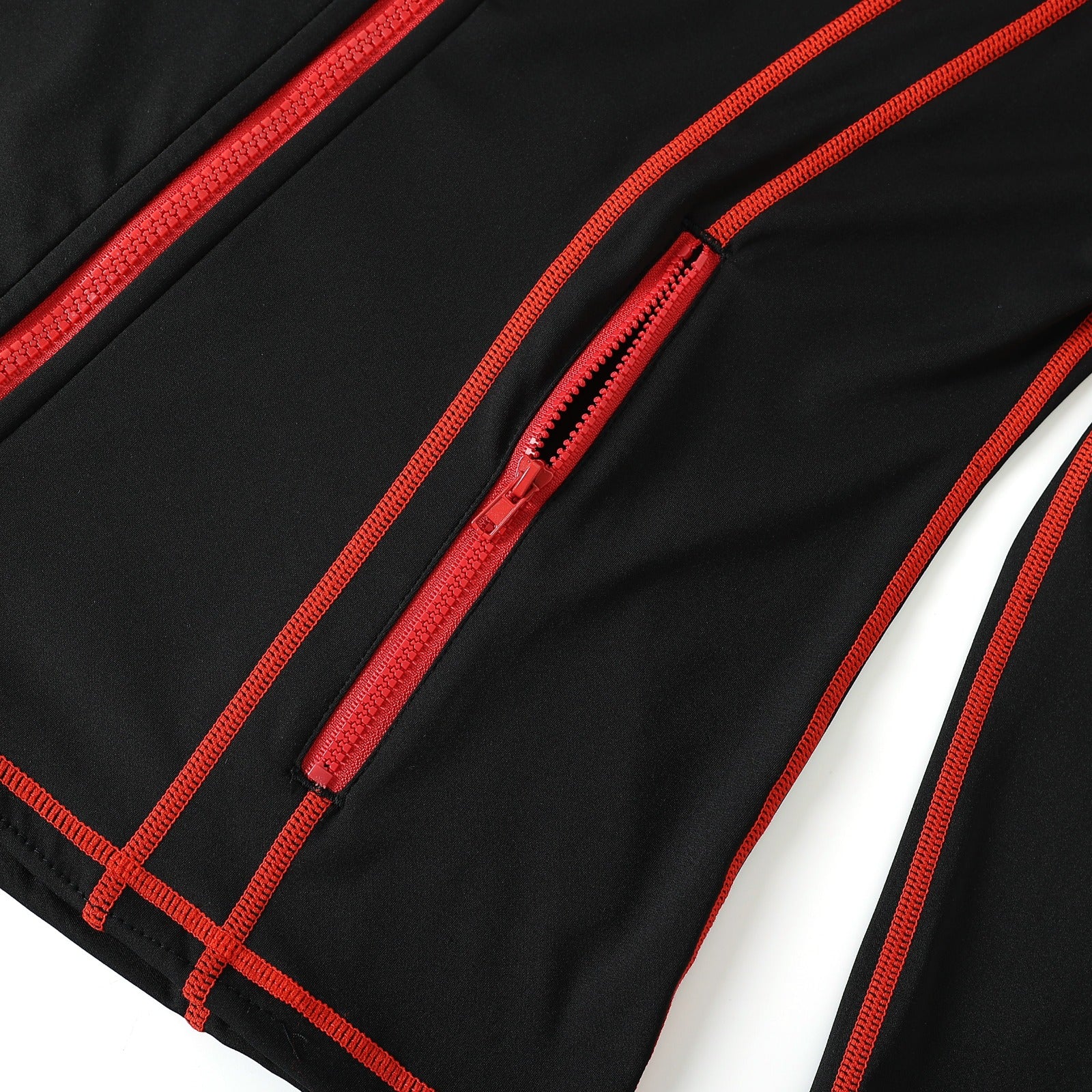 Delta Black Full Zip Yoga Jacket