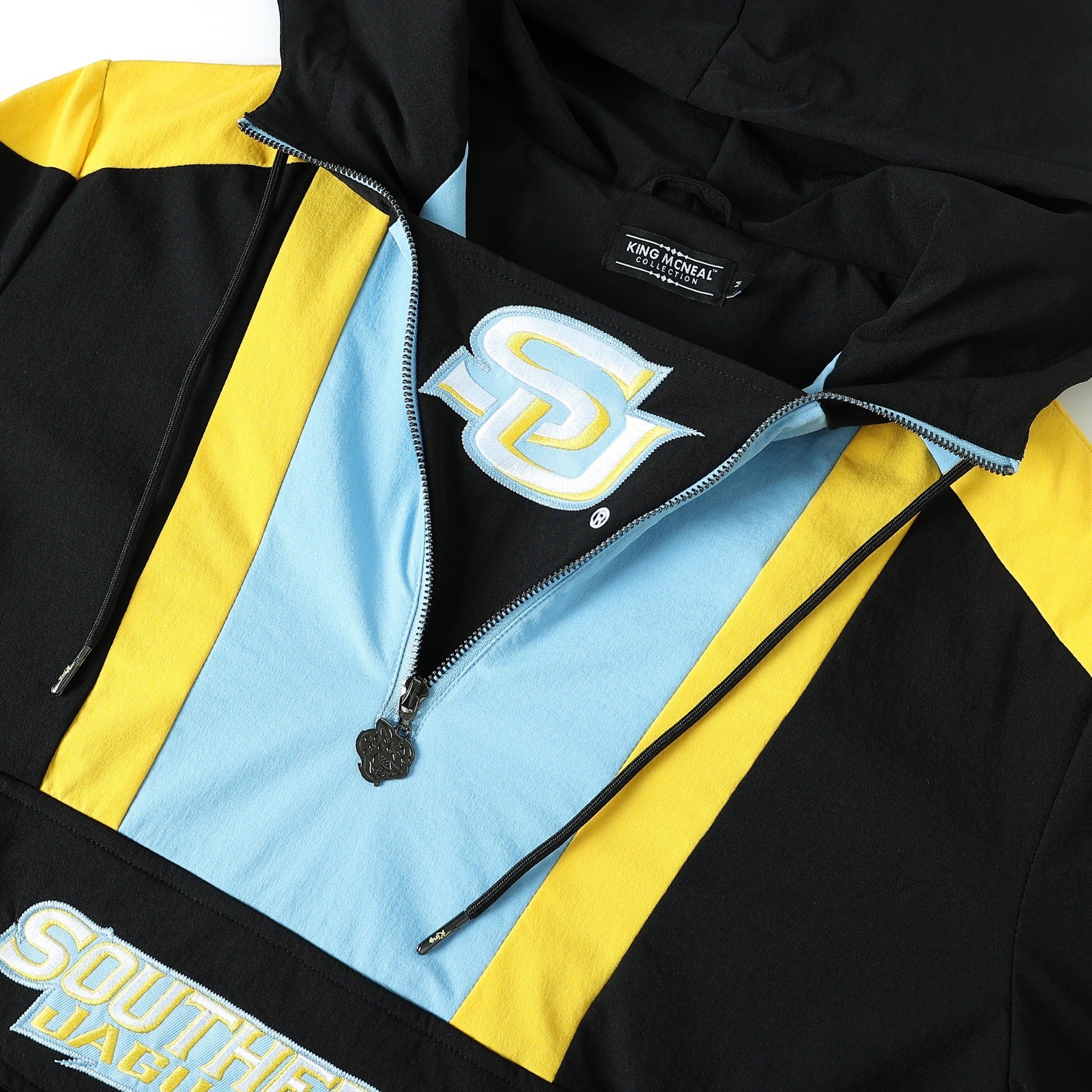 Southern University Black Windbreaker Tech Pullover(Unisex)