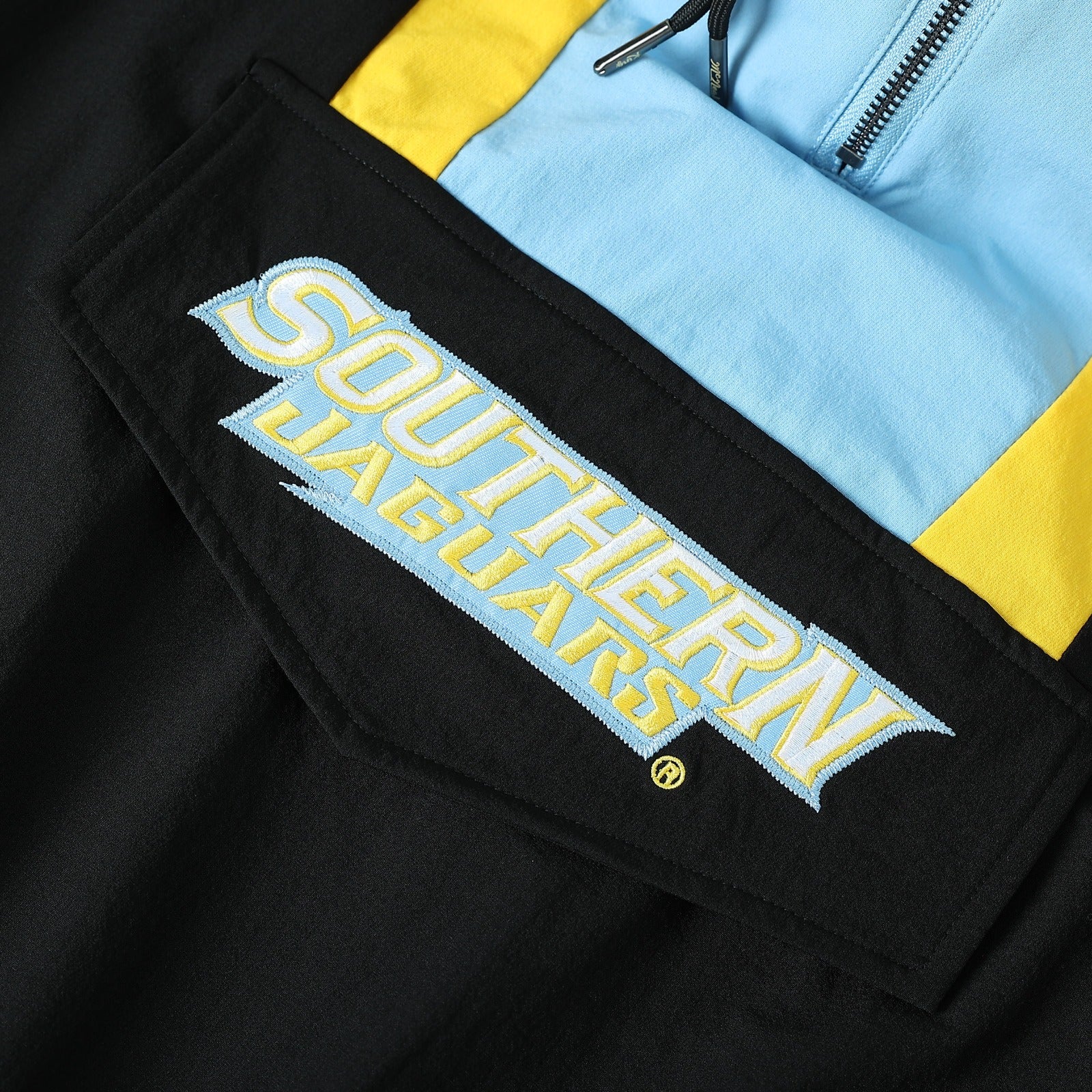 Southern University Black Windbreaker Tech Pullover(Unisex)