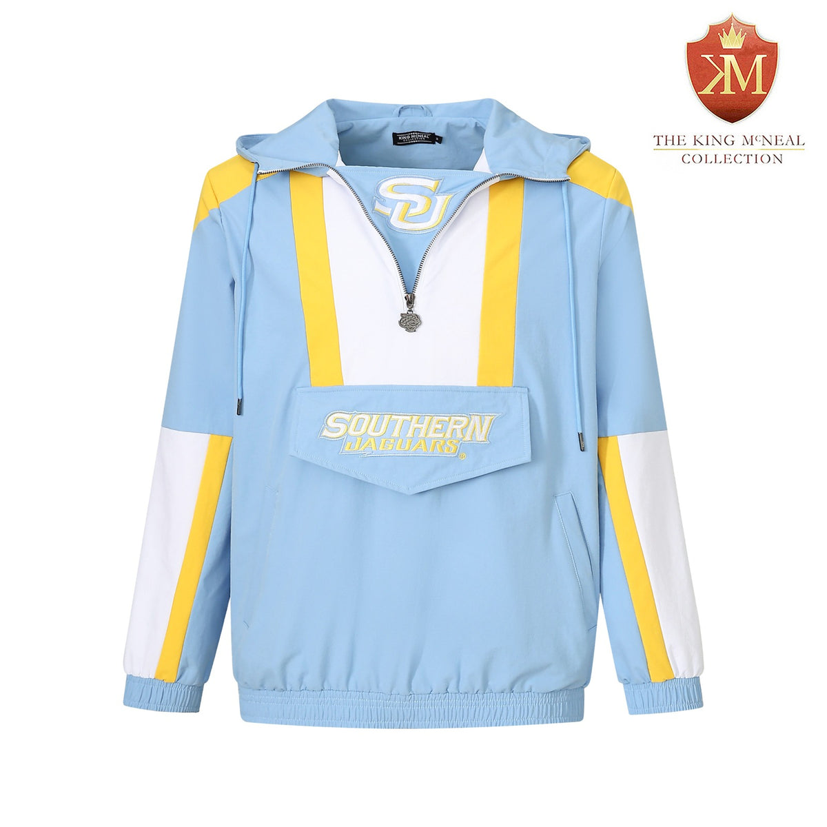 Southern University Blue Windbreaker Tech Pullover(Unisex)